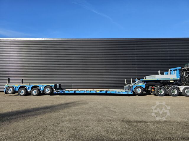 Niska ładowacz Broshuis 1 + 4 ABD-PL /1  / EXTENDABLE / PENDEL AXLE / 7...