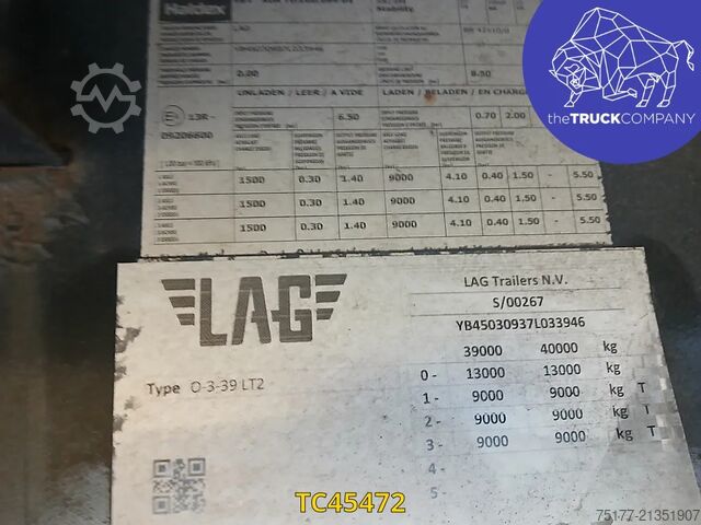 Platform römorku Lag 