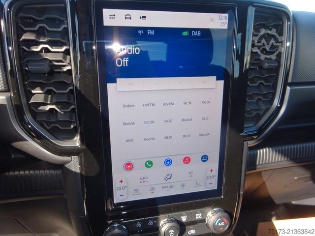 Bestelwagen FORD Ranger DoKa Tremor Stndhz Winterd Schild+Streuer