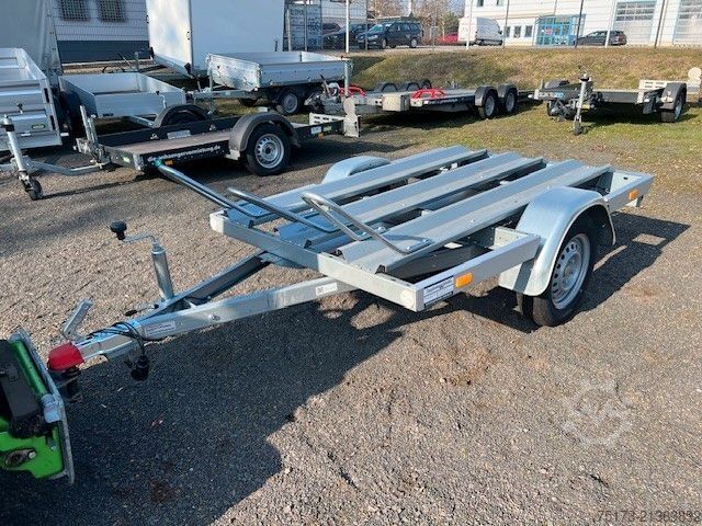 Motortrailer STEMA MT 750 BS3 Motorradtransporter 100Kmh