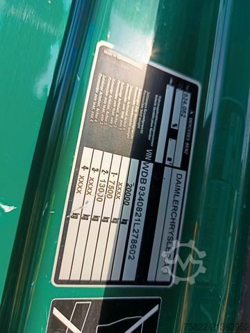 Τυπική μονάδα τράκτορα MERCEDES-BENZ Actros 2041 / 4X4 ALLRAD / Full Steel / NUR130km