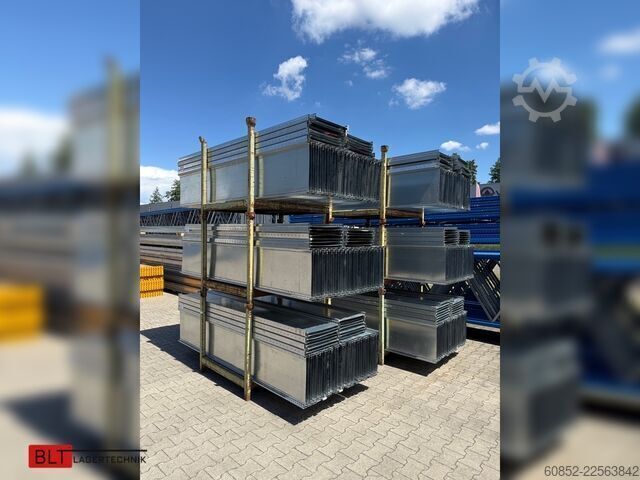 Steckregal ca. 30,06 lfm. Fachbodenregale META Clip H: 250 cm , T: 40 cm , 100 kg pro Ebene