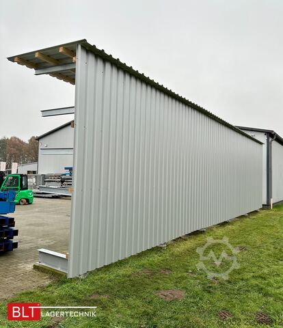 Konsolreol Kragarmregal mit Dach & Rückwand H:400cm Fuß + 3 Ebenen