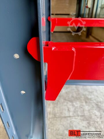 Cantilever racking, heavy-duty racking for long goods ca. 4 lfm. Kragarmregal H: 400cm ,Fuß +3 650 kg Belastung pro Arm , Langgutregal