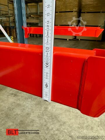 Cantilever racking, heavy-duty racking for long goods ca. 4 lfm. Kragarmregal H: 400cm ,Fuß +3 650 kg Belastung pro Arm , Langgutregal