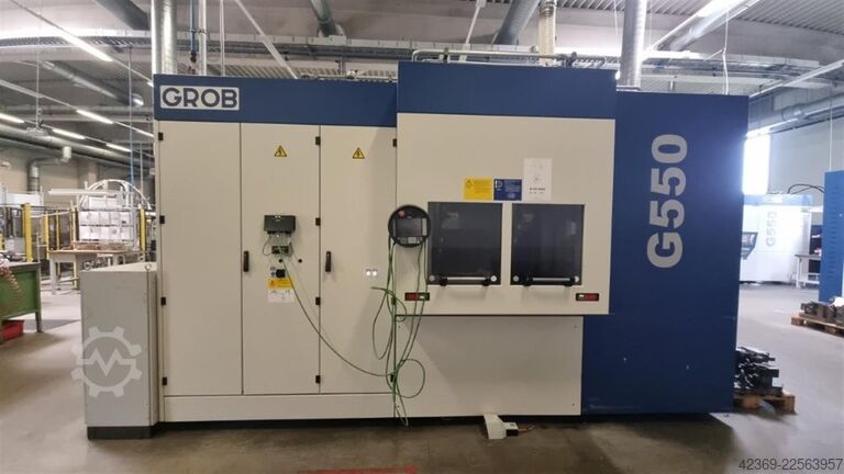 İşleme merkezi - evrensel GROB-WERKE G 550 6-axis (4 Machines available)   267