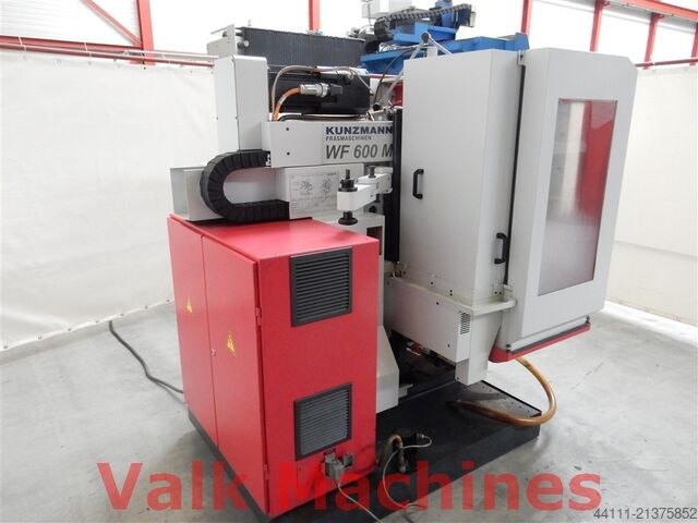 Nástrojová frézka X: 600 mm Kunzmann WF 600MC