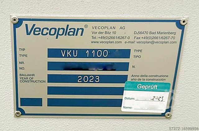 Řetězový dopravník Vecoplan VKU-800/VKU-1100