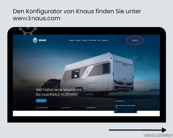Przyczepa kempingowa KNAUS Nordwind 660 PXB 2027 *Wunschkonfiguration*