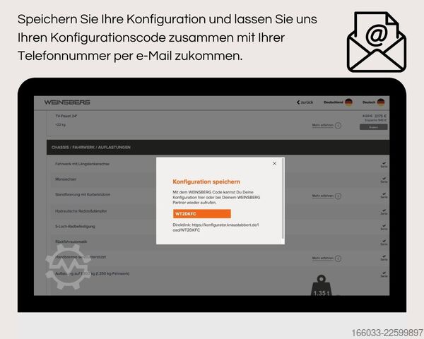 Przyczepa kempingowa WEINSBERG CaraOne 450 FU Mod. 27 *Wunschkonfiguration*
