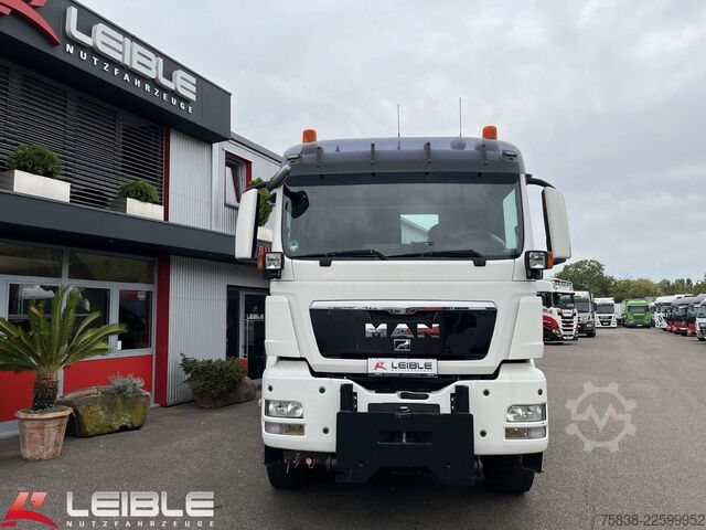 Camião basculante MAN TGS 26.440 6x4 BL*Hyva Absetzer*AP-Achsen