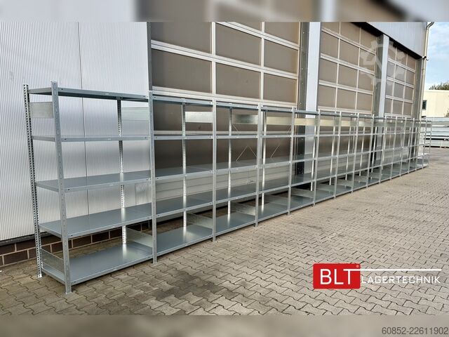 Prateleira modular ca. 15,06 lfm. Fachbodenregal META H: 200 cm , T: 60 cm , 150 kg pro Ebene