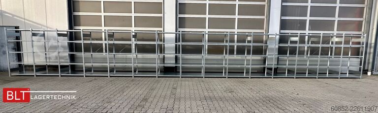 Modulhylla ca. 60,06 lfm. Fachbodenregale META H: 200 cm T: 60 cm , 150 kg pro Ebene