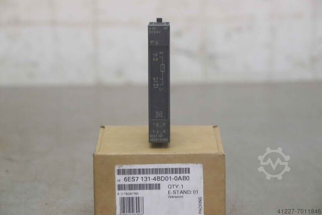 Elektroniska moduler ET 200S 5 stycken Siemens 6ES7 131-4BD01-OABO