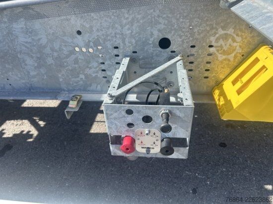 Pótkocsi WEB TRAILER ABROLLANHäNGER VERZINKT ARA18 SCHLITTEN CONTAINER FAHRGESTELL