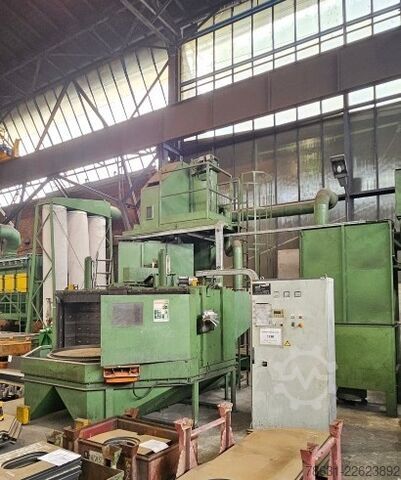 Grenailleuse à table avec 2 plateaux tournants. STEM 14x6/2S/2WX1M