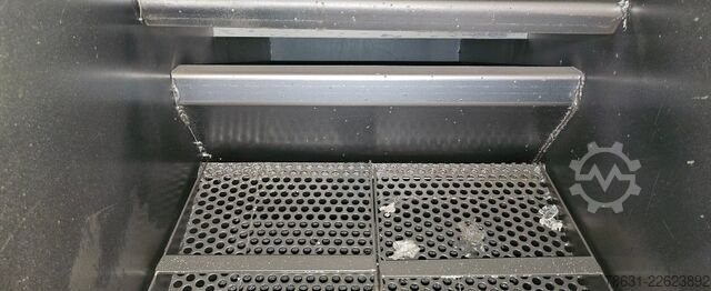 Grenailleuse à table avec 2 plateaux tournants. STEM 14x6/2S/2WX1M