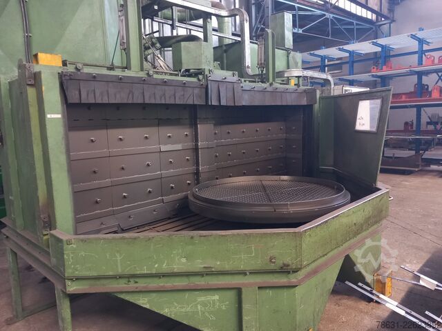 Grenailleuse à table avec 2 plateaux tournants. STEM 14x6/2S/2WX1M