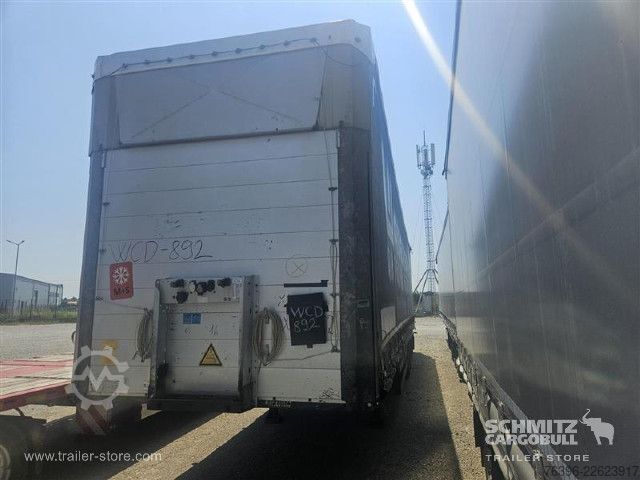 Semi-reboque aberto com lona Schmitz Cargobull Semitrailer Curtainsider Mega