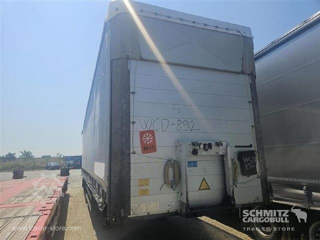 Semi-reboque aberto com lona Schmitz Cargobull Semitrailer Curtainsider Mega