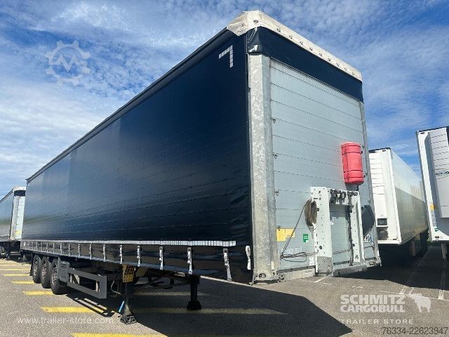 Open oplegger met zeil Schmitz Cargobull Semitrailer Curtainsider Standard