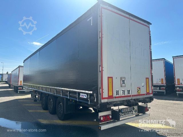 Open oplegger met zeil Schmitz Cargobull Semitrailer Curtainsider Standard