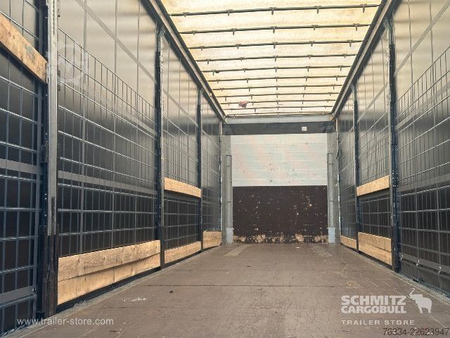 Open oplegger met zeil Schmitz Cargobull Semitrailer Curtainsider Standard