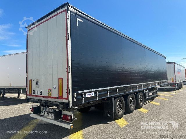 Open oplegger met zeil Schmitz Cargobull Semitrailer Curtainsider Standard