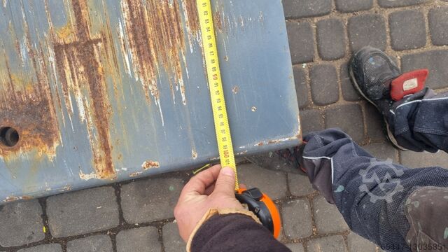 Schaarheftafel BUTER 200x100 5t buter H 50-08