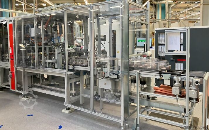 Máquina de montaje Batteriemontageanlage Montiermaschine