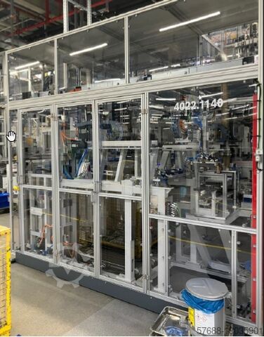 Máquina de montaje Batteriemontageanlage Montiermaschine