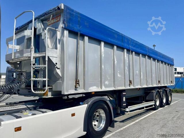 Teherautó Fruehauf grain transport 46m 3 3 axels , ABS
