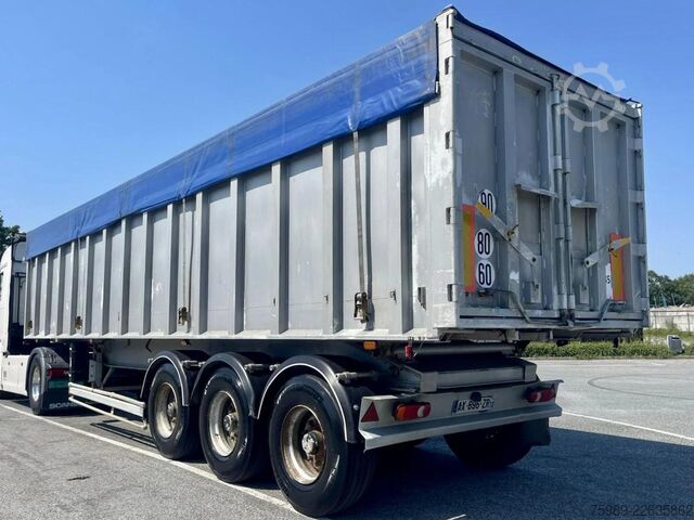 Teherautó Fruehauf grain transport 46m 3 3 axels , ABS