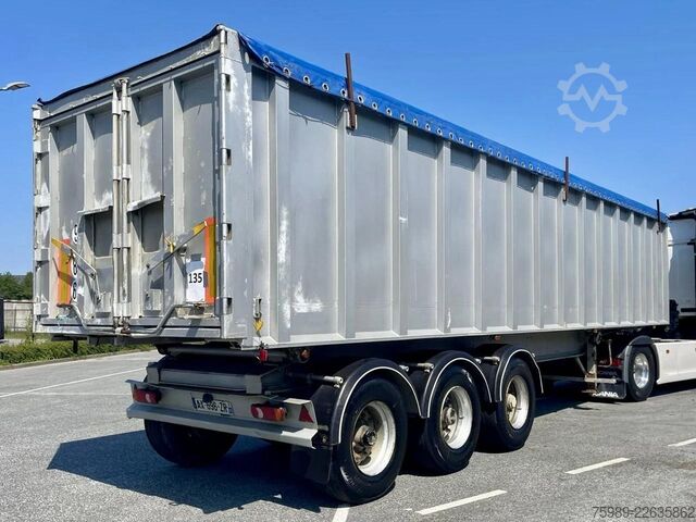 Teherautó Fruehauf grain transport 46m 3 3 axels , ABS