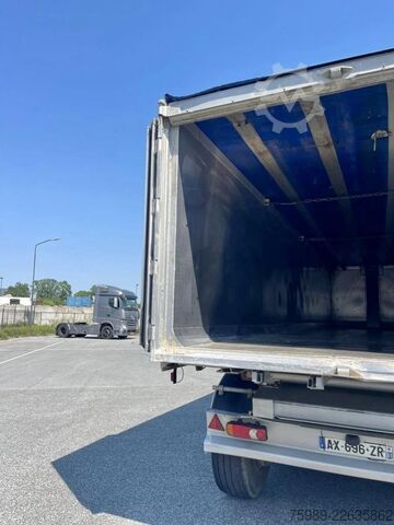 Teherautó Fruehauf grain transport 46m 3 3 axels , ABS