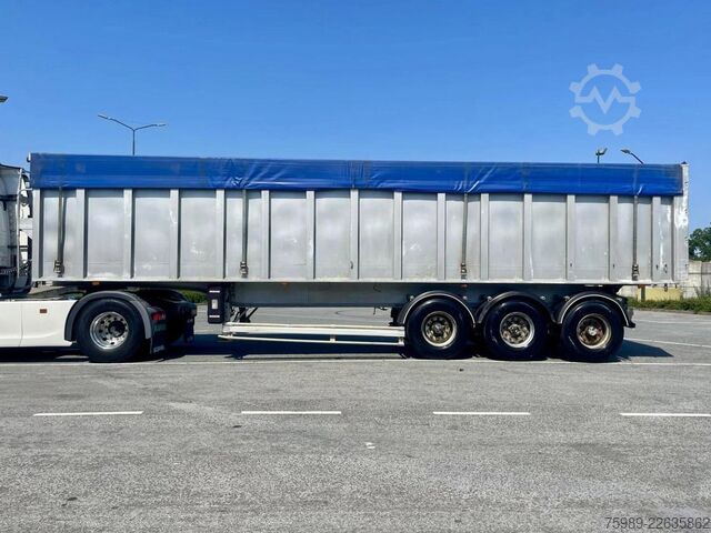 Teherautó Fruehauf grain transport 46m 3 3 axels , ABS
