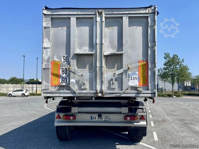 Teherautó Fruehauf grain transport 46m 3 3 axels , ABS