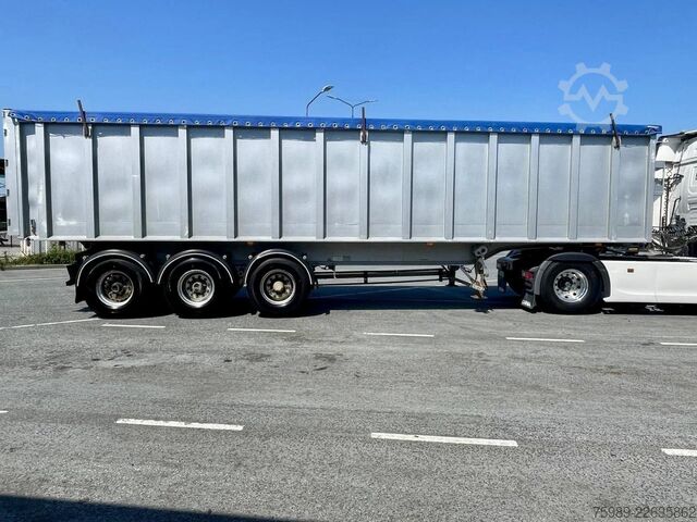 Teherautó Fruehauf grain transport 46m 3 3 axels , ABS