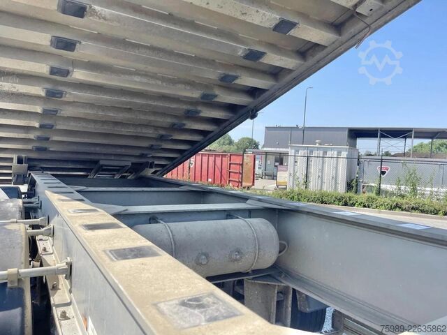 Teherautó Fruehauf grain transport 46m 3 3 axels , ABS