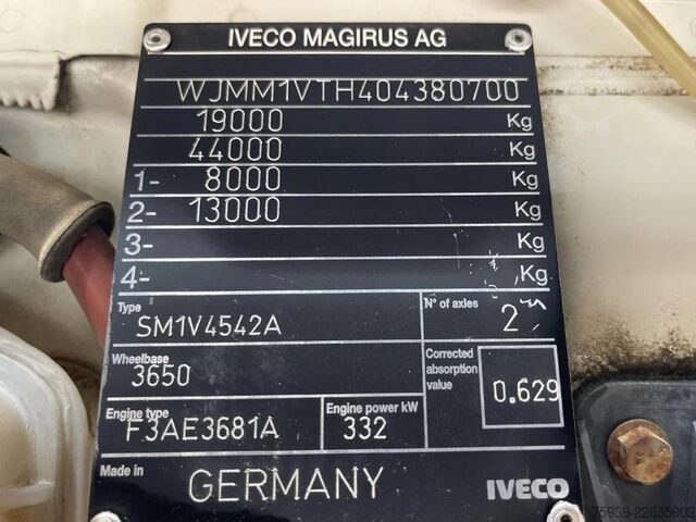 Standard-SZM Iveco Stralis 450 RETARDER, HYDRAULIC, PTO, FRIGO. ! ...