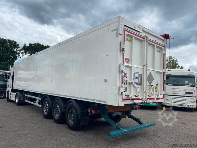 Teherautó Socari 69m3 left side opens, self pump tyres,  etc