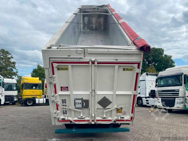 Teherautó Socari 69m3 left side opens, self pump tyres,  etc