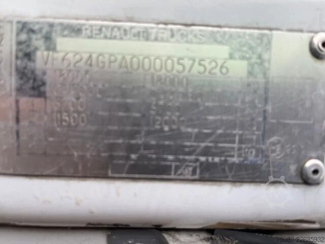 Standard-SZM Renault Premium 460 2 FUEL TANK,  FRIGO, EURO 5