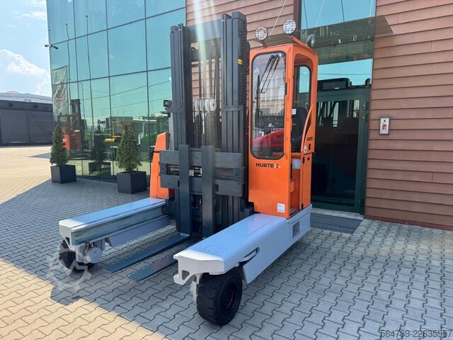 4-vejs gaffeltruck Hubtex DQ45 G //LPG//Triple//Only 1116 hours !