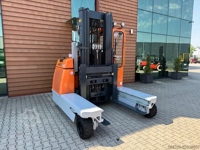 4-vejs gaffeltruck Hubtex DQ45 G //LPG//Triple//Only 1116 hours !