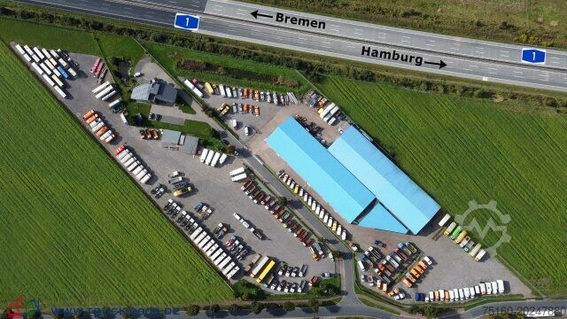 Wissellaadbak-oplegger Krone AZ18 Box Carrier - Luft - BPW Achsen