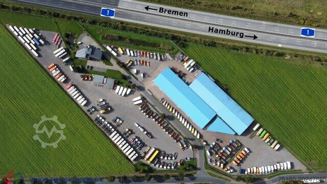 Wissellaadbak-oplegger Krone AZ18 Box Carrier - Luft - BPW Achsen