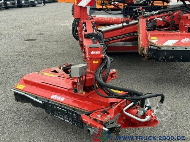 Çim biçme makinesi Unimog Dücker Mähkombination RSM Mäher Ausleger DUA800