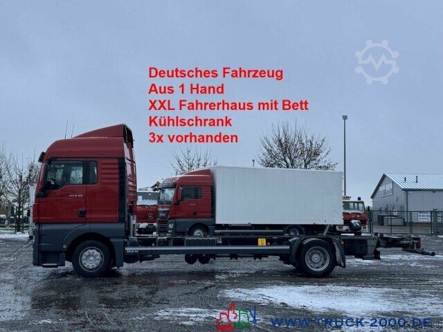 Wissellaadbak vrachtwagen MAN TGX 18.360 BDF XL Haus Bett Standheizung 268TKM