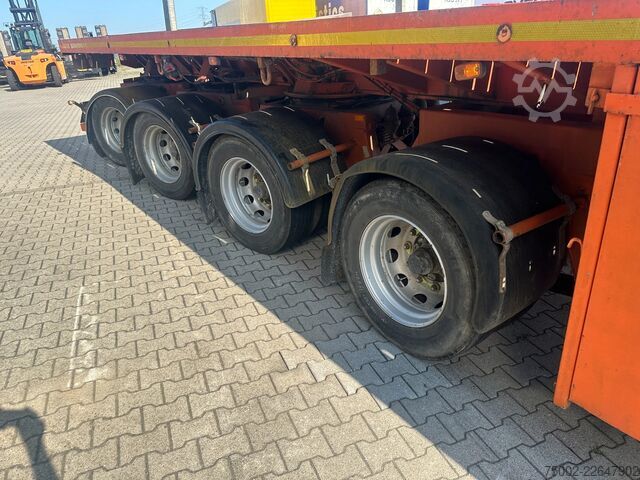 Plataforma remolque Nooteboom OVB-73-04 73 tons Ballast trailer / 4 axles / 3...